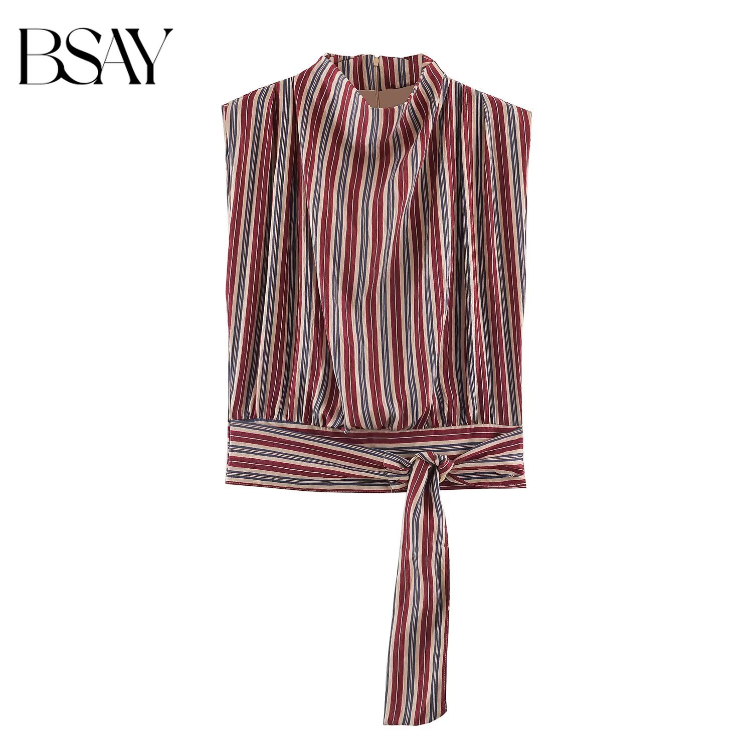 Shirt Camp Collar - BSAY 2026 Осенний богемный стиль для