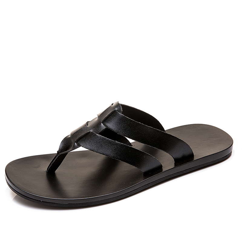 Мужские кожаные шлепанцы-вьетн – обзор и цена Flip Flop Leather Men