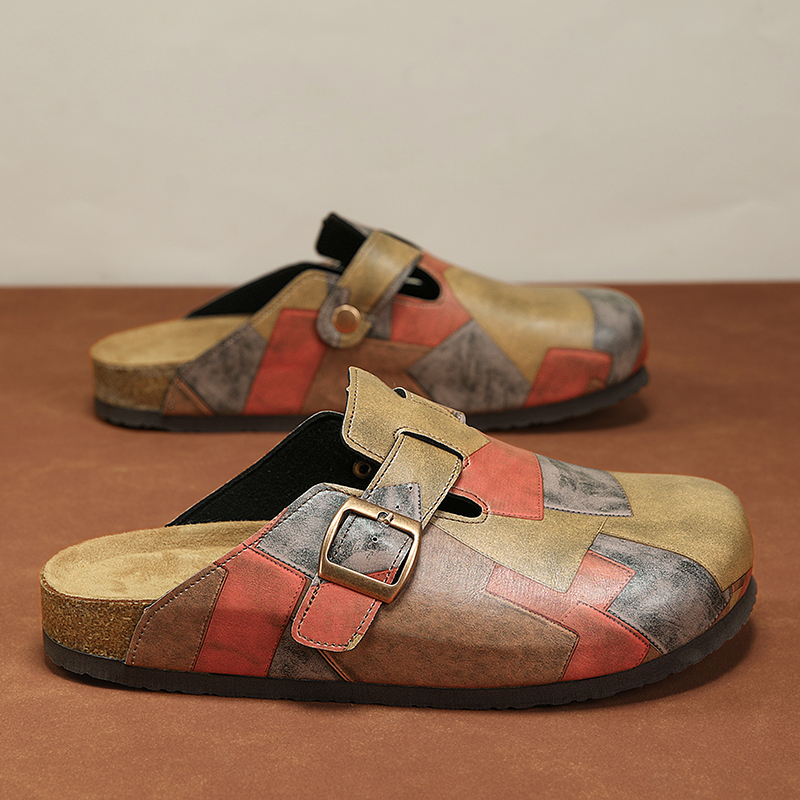 Унисекс, пробковые тапочки с з – обзор и цена Flip Flop Leather Men