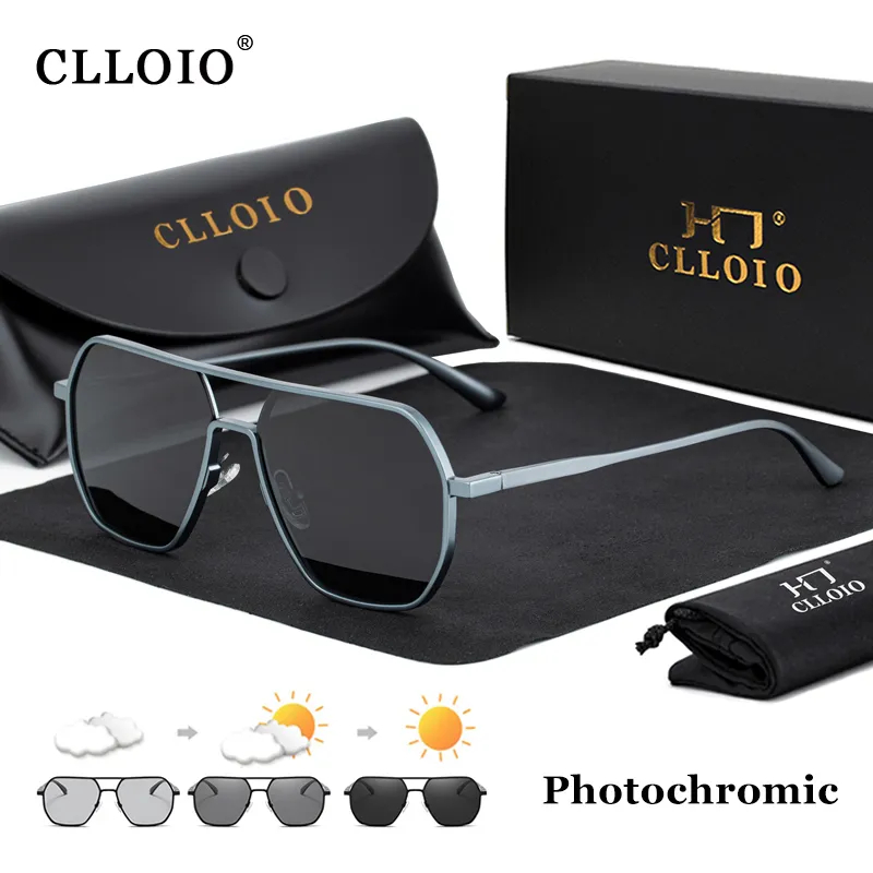 CLLOIO новые модные алюминиевы – обзор и цена Sunglasses Aviator Polarized